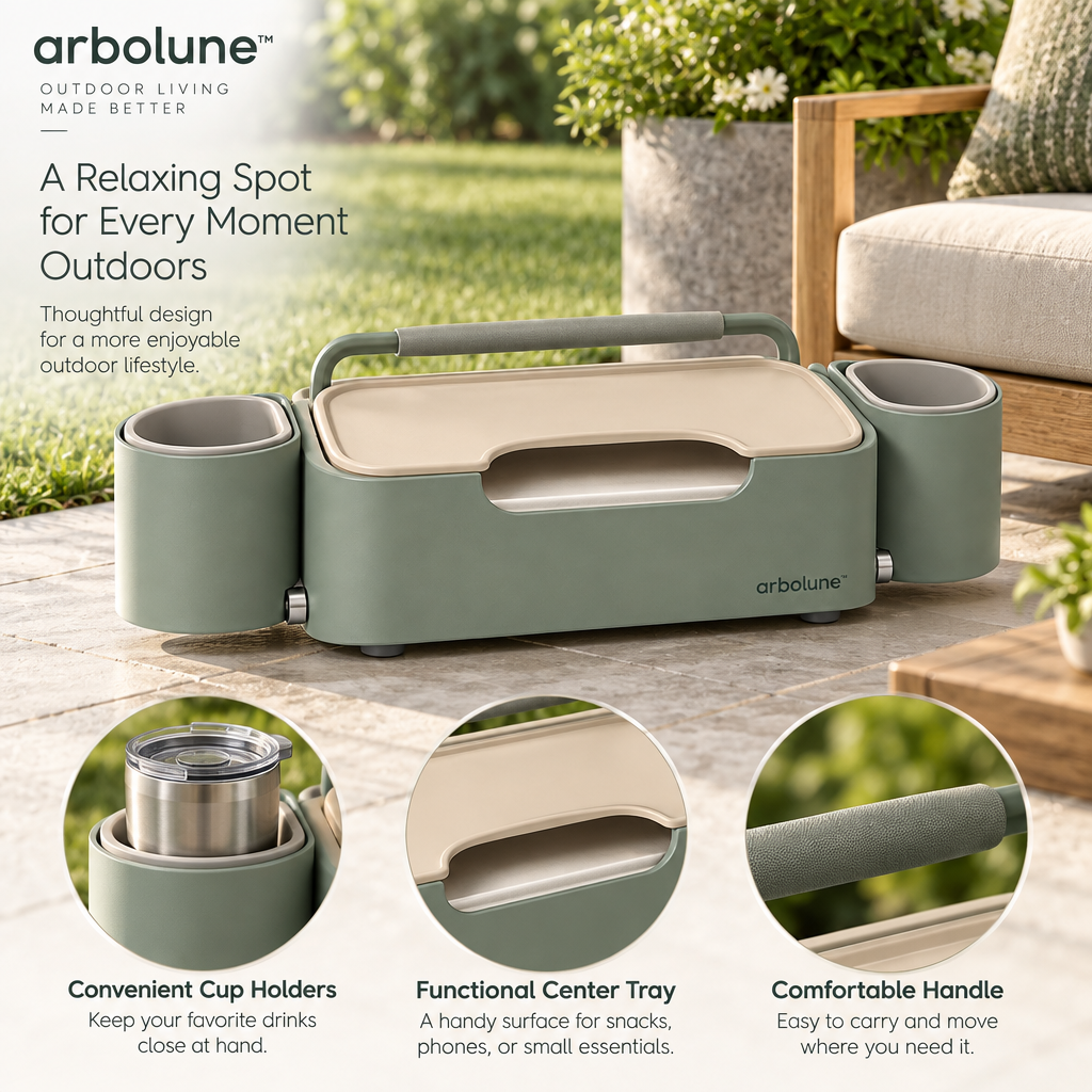 arbolune™ Patio Table Caddy
