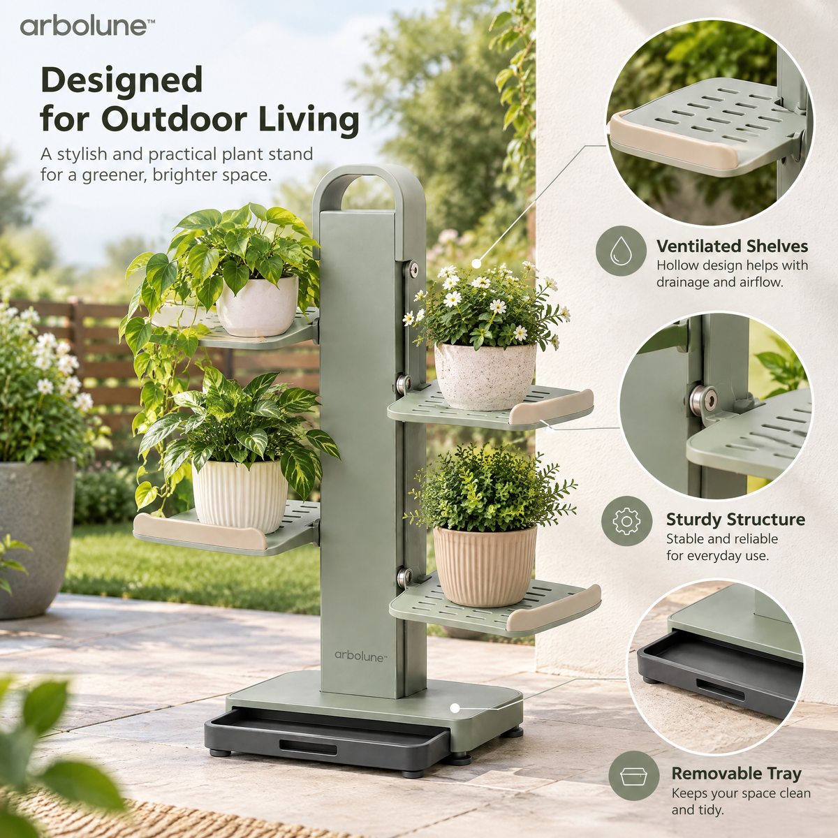 arbolune™ Poolside Shoe Dock