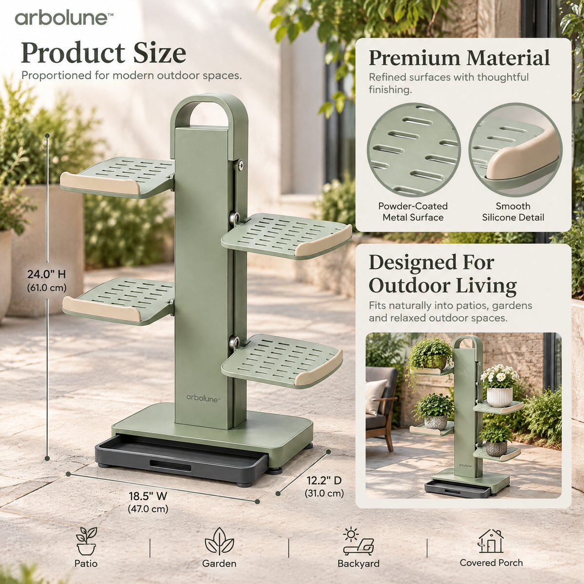 arbolune™ Poolside Shoe Dock