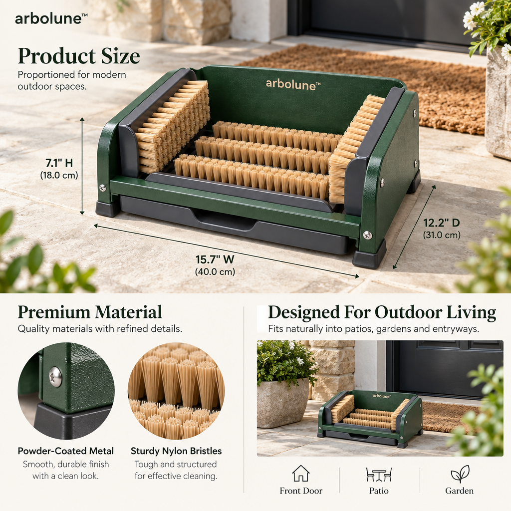arbolune™ Boot Brush Station