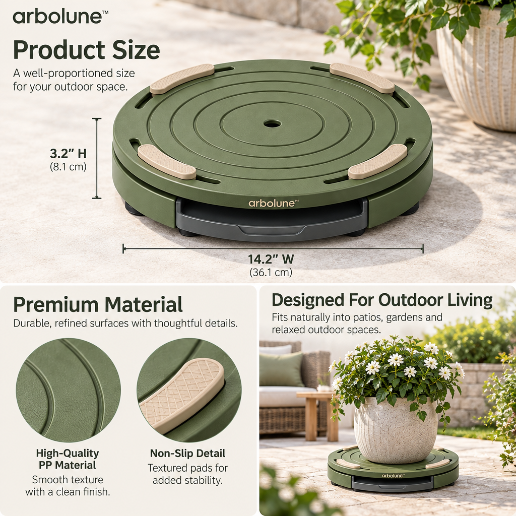 arbolune™ Planter Turn Base